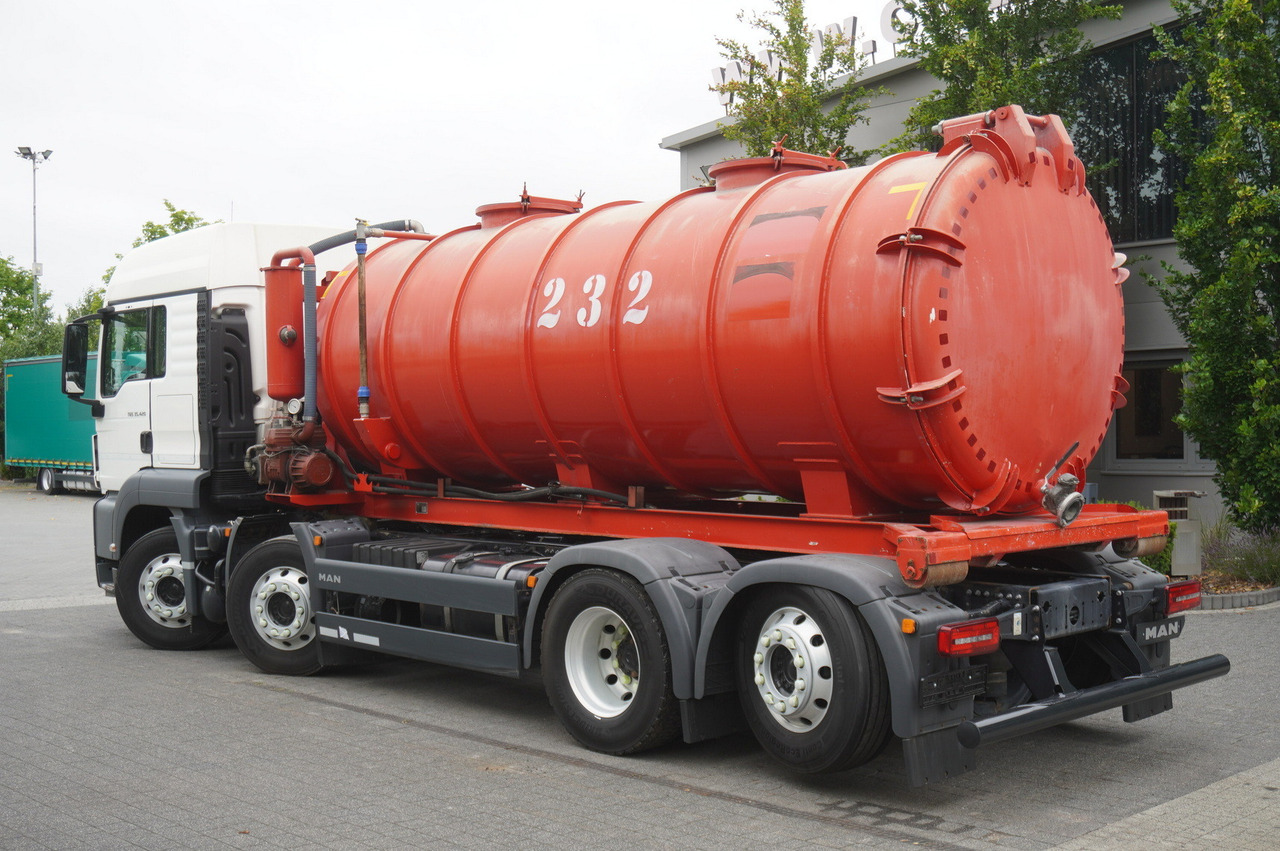 MAN TGS 35.420 8×2 / NEW septic barrel 13000 L / 3 steered axles - Szippantó tartálykocsi: 3 kép. MAN TGS 35.420 8×2 / NEW septic barrel 13000 L / 3 steered axles - Szippantó tartálykocsi: 3 kép.