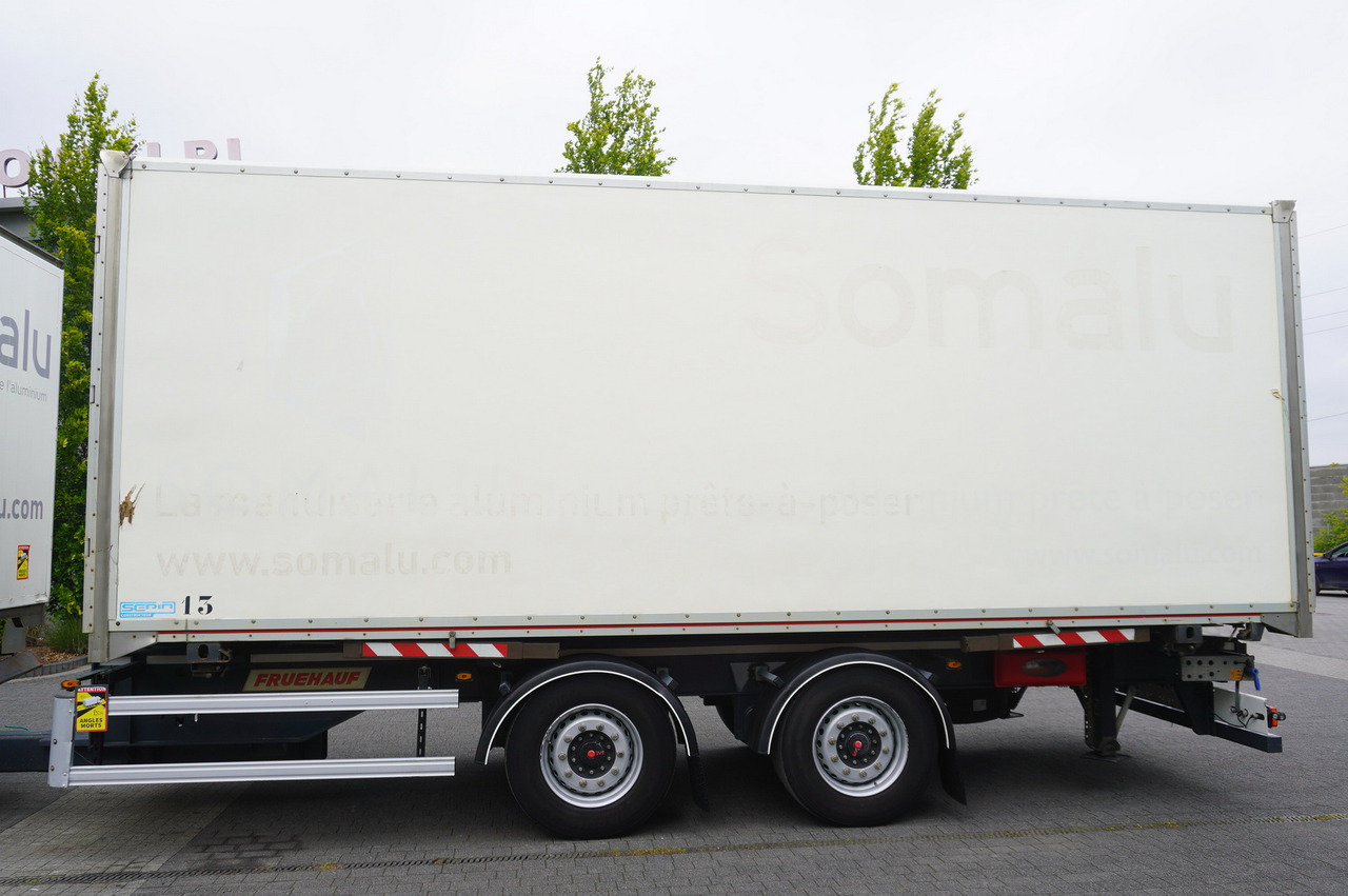 Dobozos felépítményű teherautó MAN TGX 18.430 / 18 EPAL box / Fruehauf 18 EPAL box trailer / 2021: 11 kép.