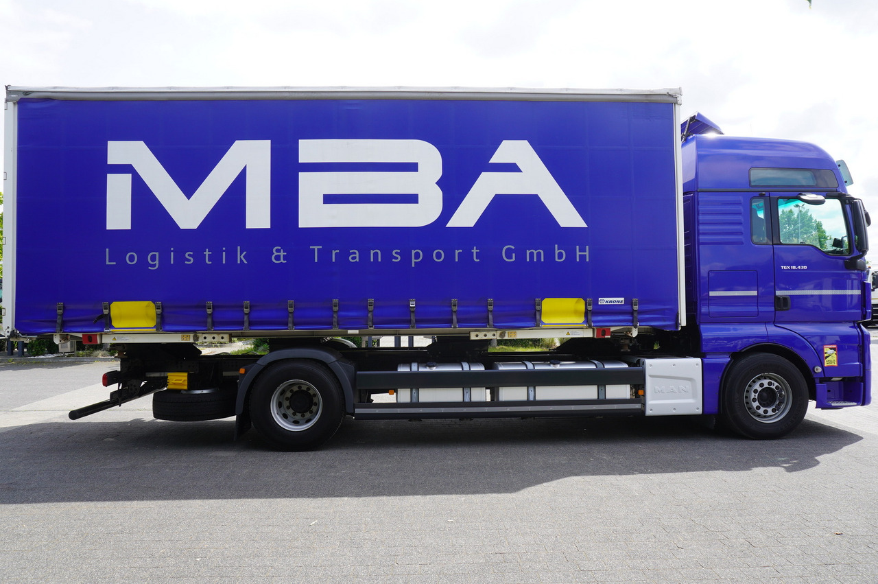MAN TGX 18.430 / Curtainsider 19 EPAL / Sleeper cab / 2021 / 4 units - Ponyvás teherautó: 5 kép. MAN TGX 18.430 / Curtainsider 19 EPAL / Sleeper cab / 2021 / 4 units - Ponyvás teherautó: 5 kép.