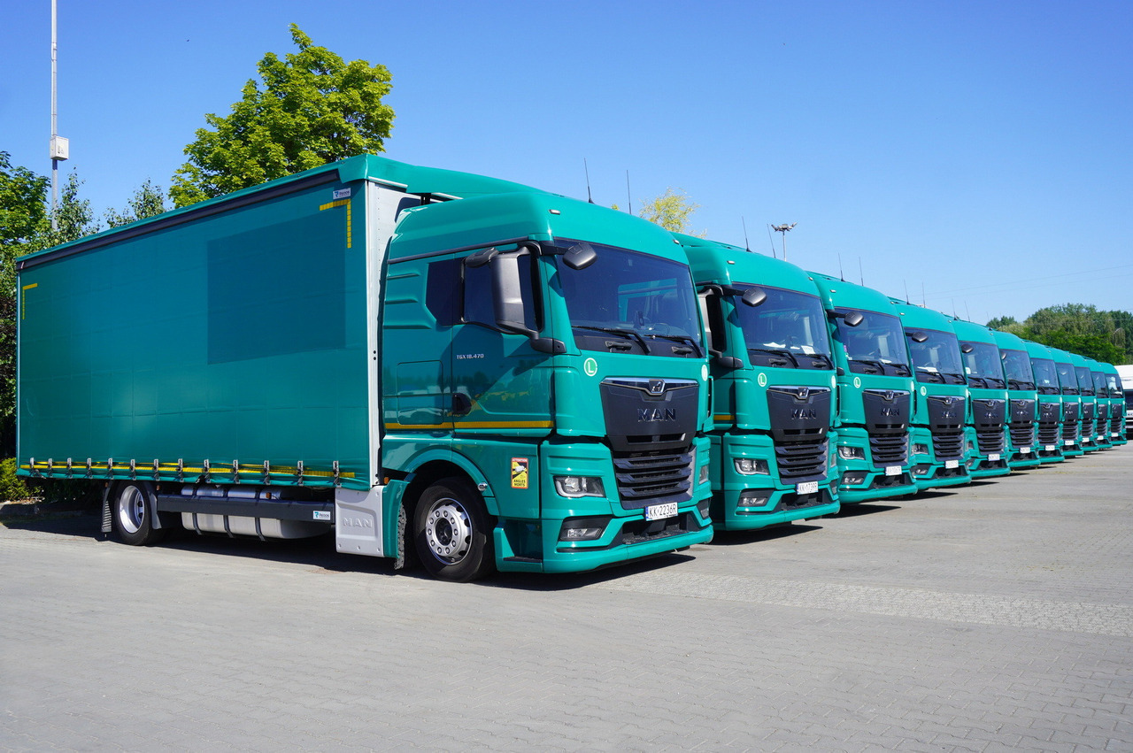 MAN TGX 18.470 / 2022 / Curtainsider 19 EPAL / Retarder / 15 units - Ponyvás teherautó: 3 kép. MAN TGX 18.470 / 2022 / Curtainsider 19 EPAL / Retarder / 15 units - Ponyvás teherautó: 3 kép.