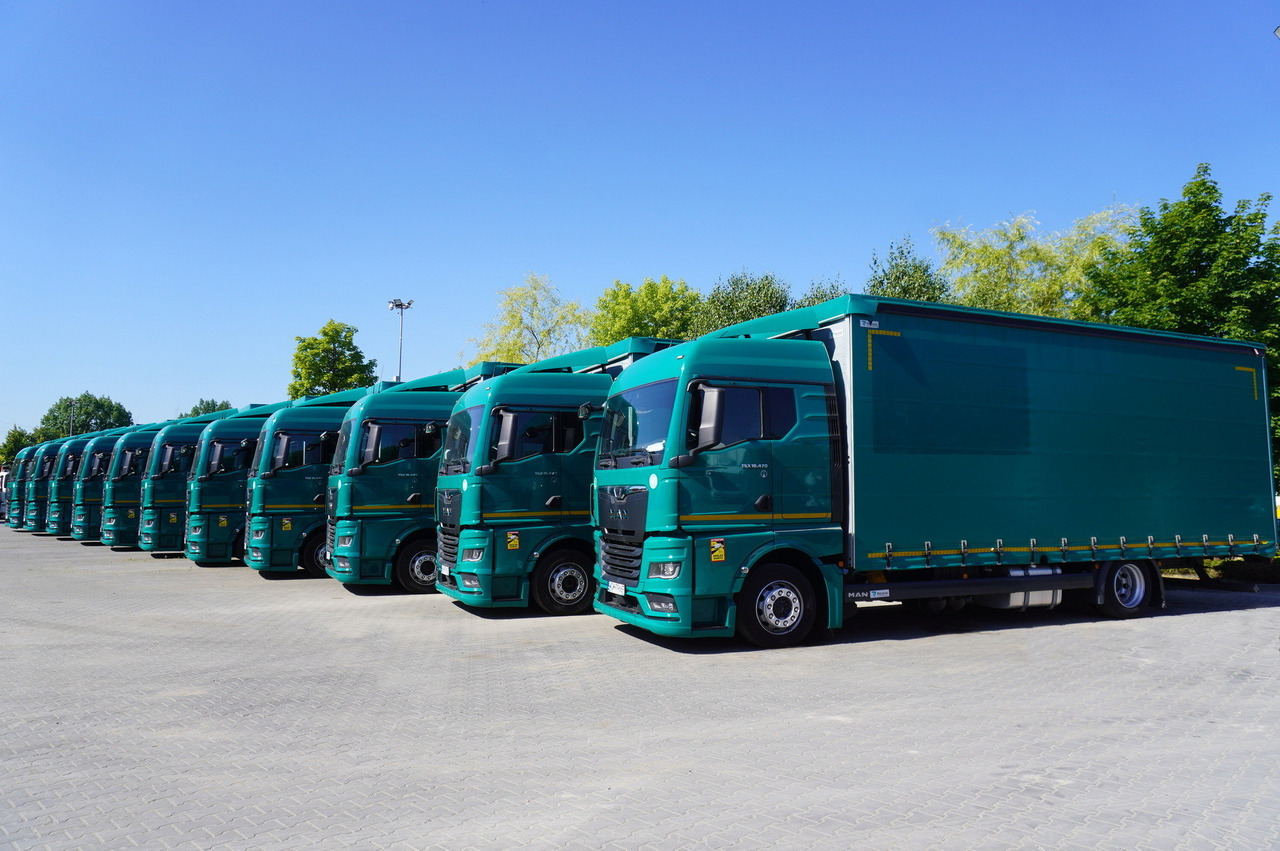 MAN TGX 18.470 / 2022 / Curtainsider 19 EPAL / Retarder / 15 units - Ponyvás teherautó: 2 kép. MAN TGX 18.470 / 2022 / Curtainsider 19 EPAL / Retarder / 15 units - Ponyvás teherautó: 2 kép.