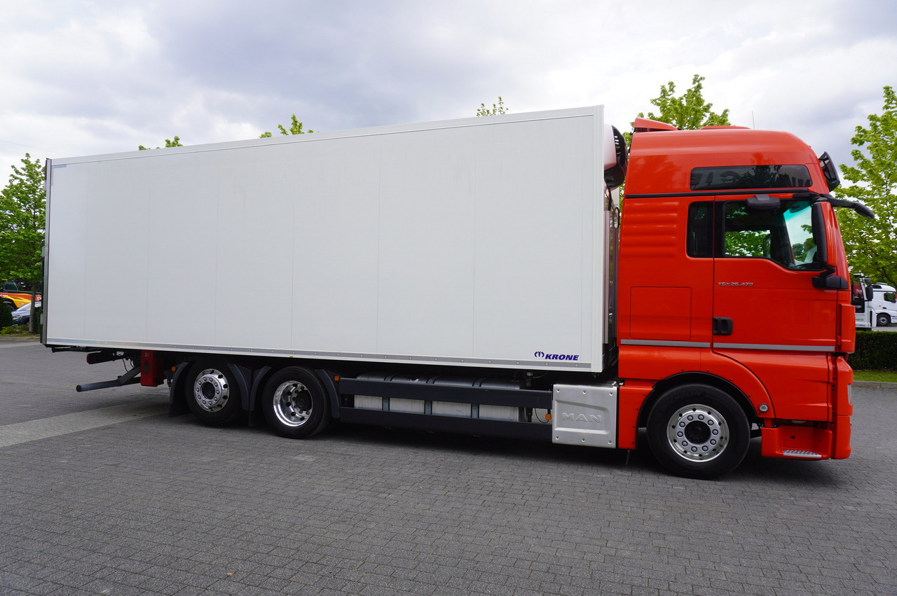 MAN TGX 26.470 / Krone refrigerator bitemperature doppelstock 20 EPAL / Carrier Supra 1250 MT - Hűtős teherautó: 2 kép. MAN TGX 26.470 / Krone refrigerator bitemperature doppelstock 20 EPAL / Carrier Supra 1250 MT - Hűtős teherautó: 2 kép.