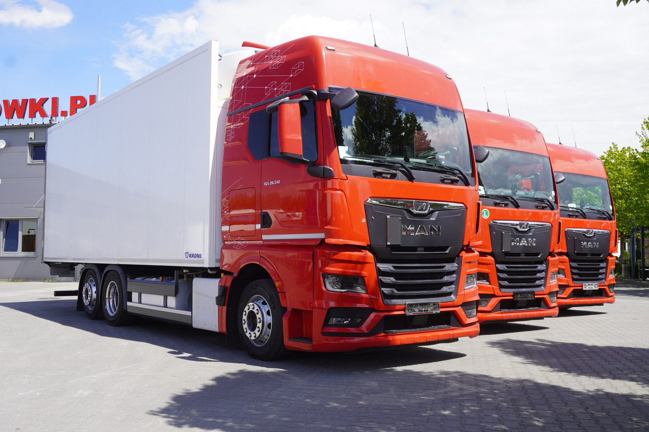 MAN TGX 26.510 / 2022 / New Krone refrigerator bitemperature / Dopplestock / 4 units - Hűtős teherautó: 3 kép. MAN TGX 26.510 / 2022 / New Krone refrigerator bitemperature / Dopplestock / 4 units - Hűtős teherautó: 3 kép.