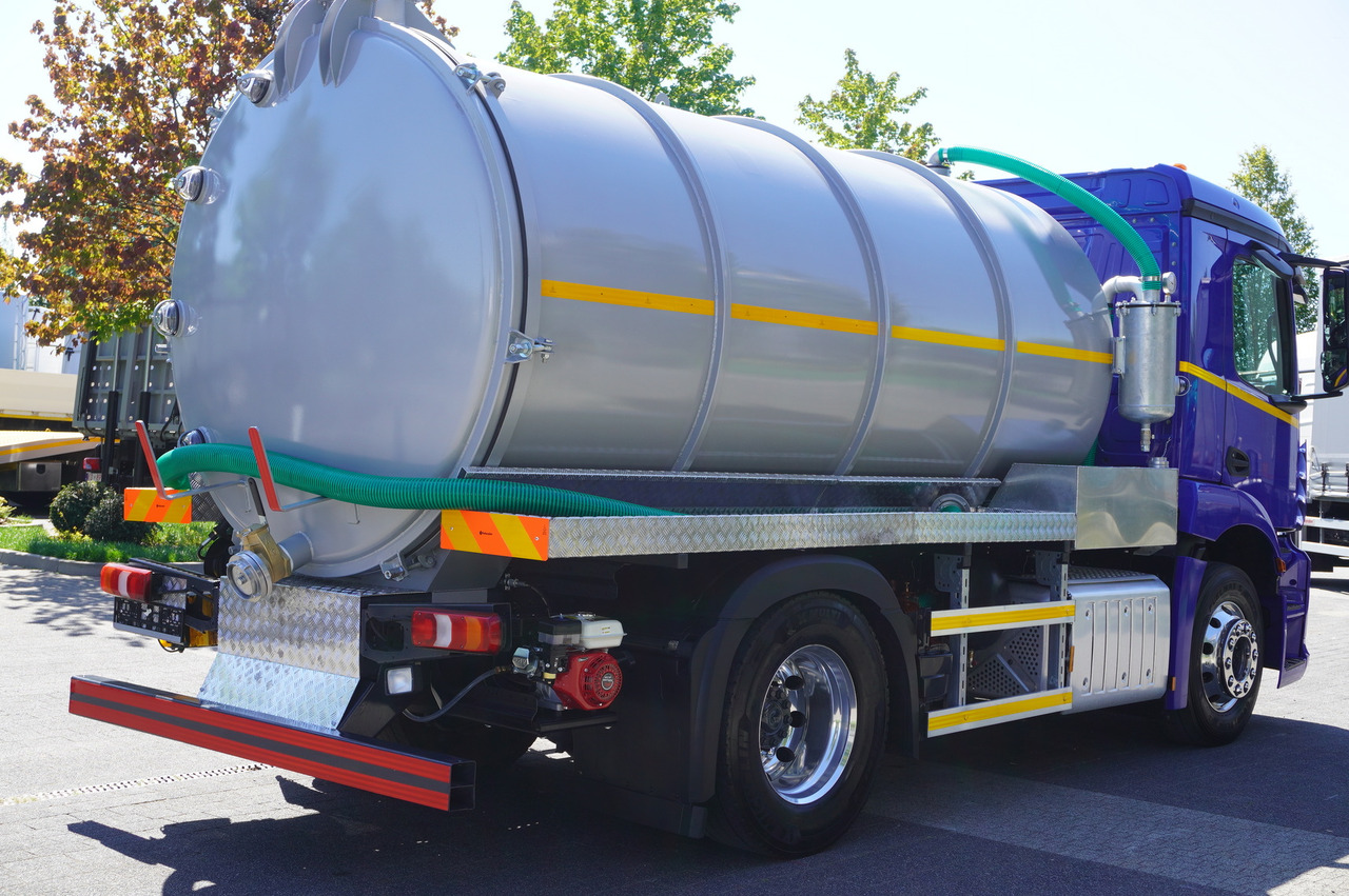 MERCEDES-BENZ Actros 18.35 LS / Body NEW septic tank (08/2025) 11000 l / 280000 kilometers! - Szippantó tartálykocsi: 5 kép. MERCEDES-BENZ Actros 18.35 LS / Body NEW septic tank (08/2025) 11000 l / 280000 kilometers! - Szippantó tartálykocsi: 5 kép.