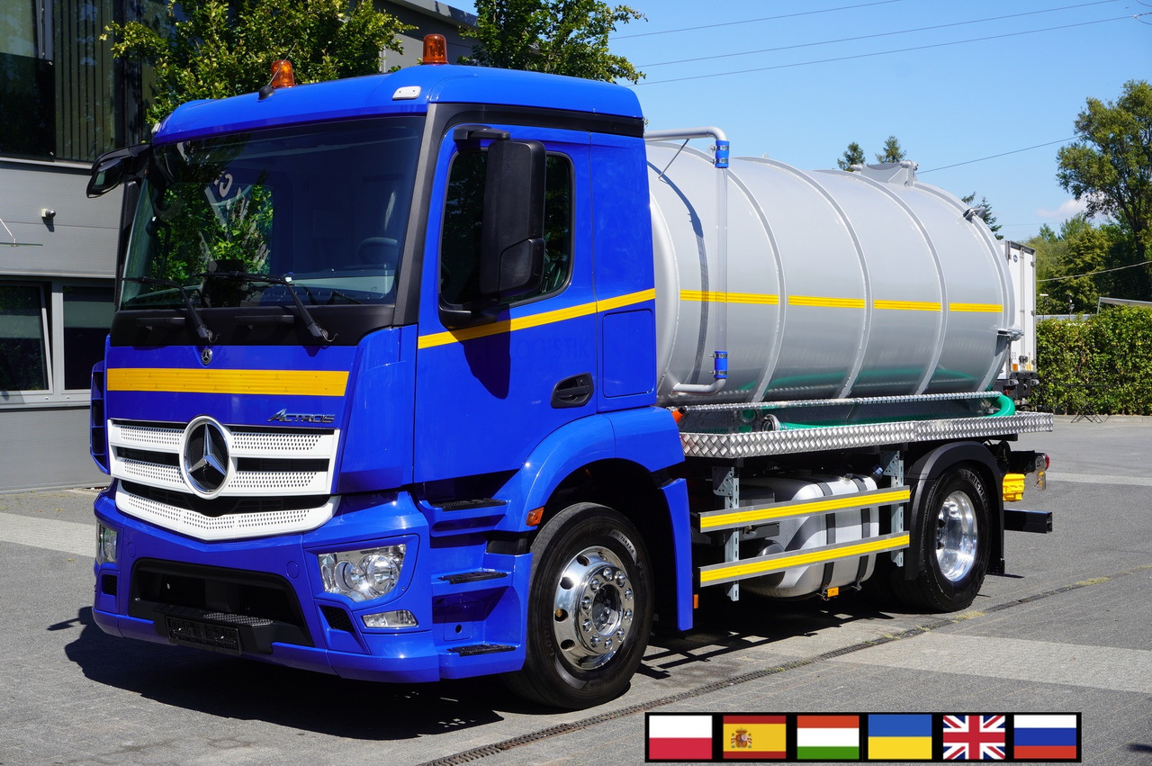 MERCEDES-BENZ Actros 18.35 LS / Body NEW septic tank (08/2025) 11000 l / 280000 kilometers! - Szippantó tartálykocsi: 1 kép. MERCEDES-BENZ Actros 18.35 LS / Body NEW septic tank (08/2025) 11000 l / 280000 kilometers! - Szippantó tartálykocsi: 1 kép.