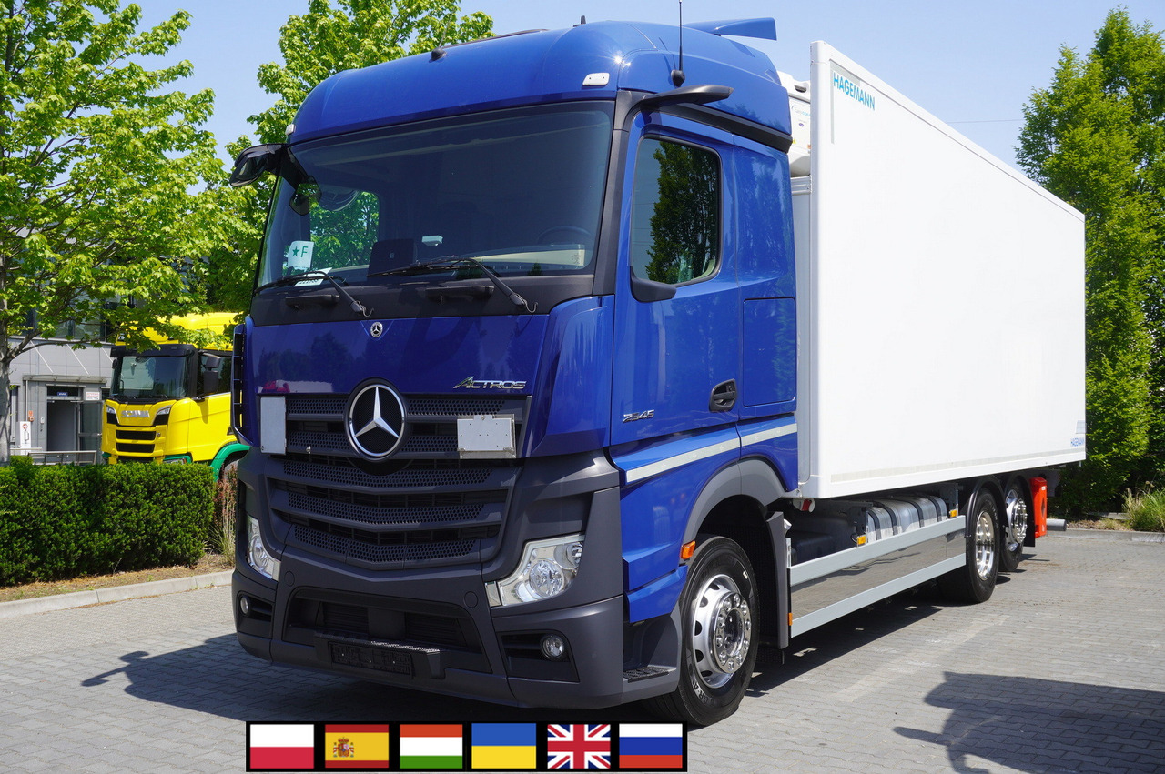 MERCEDES-BENZ Actros 2545 / 2021 / Hagemann refrigerator Multitemperature - Hűtős teherautó: 1 kép. MERCEDES-BENZ Actros 2545 / 2021 / Hagemann refrigerator Multitemperature - Hűtős teherautó: 1 kép.