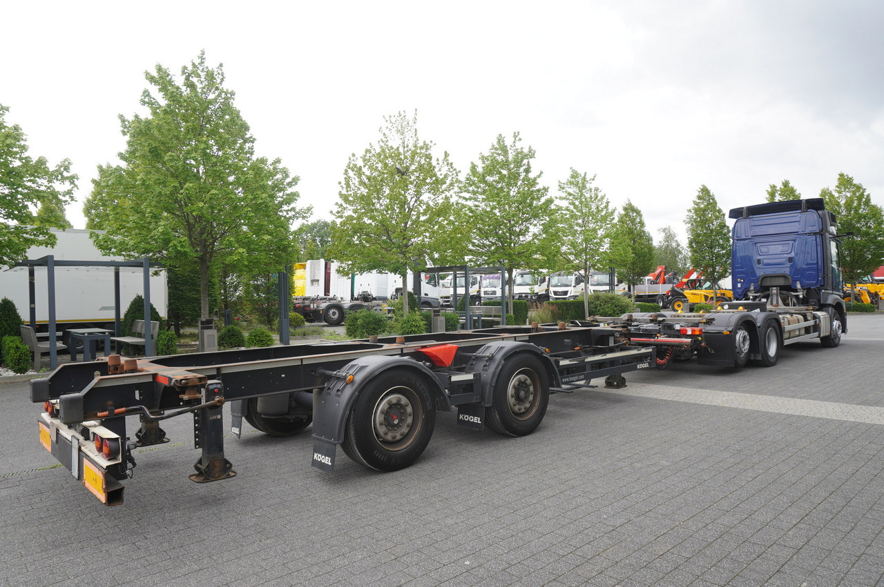 MERCEDES-BENZ Actros 2546 MP5 / BDF / 16.2 T load capacity / trailer BDF Kogel - Cserefelépítményes teherautó: 2 kép. MERCEDES-BENZ Actros 2546 MP5 / BDF / 16.2 T load capacity / trailer BDF Kogel - Cserefelépítményes teherautó: 2 kép.