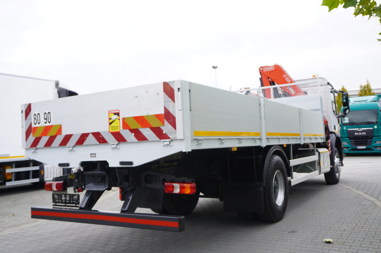 MERCEDES-BENZ Arocs 1830 / Flatbed 16 EPAL / HDS Fassi 155 / Reach 8 m / Load capacity 6160 kg - Darus autó: 2 kép. MERCEDES-BENZ Arocs 1830 / Flatbed 16 EPAL / HDS Fassi 155 / Reach 8 m / Load capacity 6160 kg - Darus autó: 2 kép.