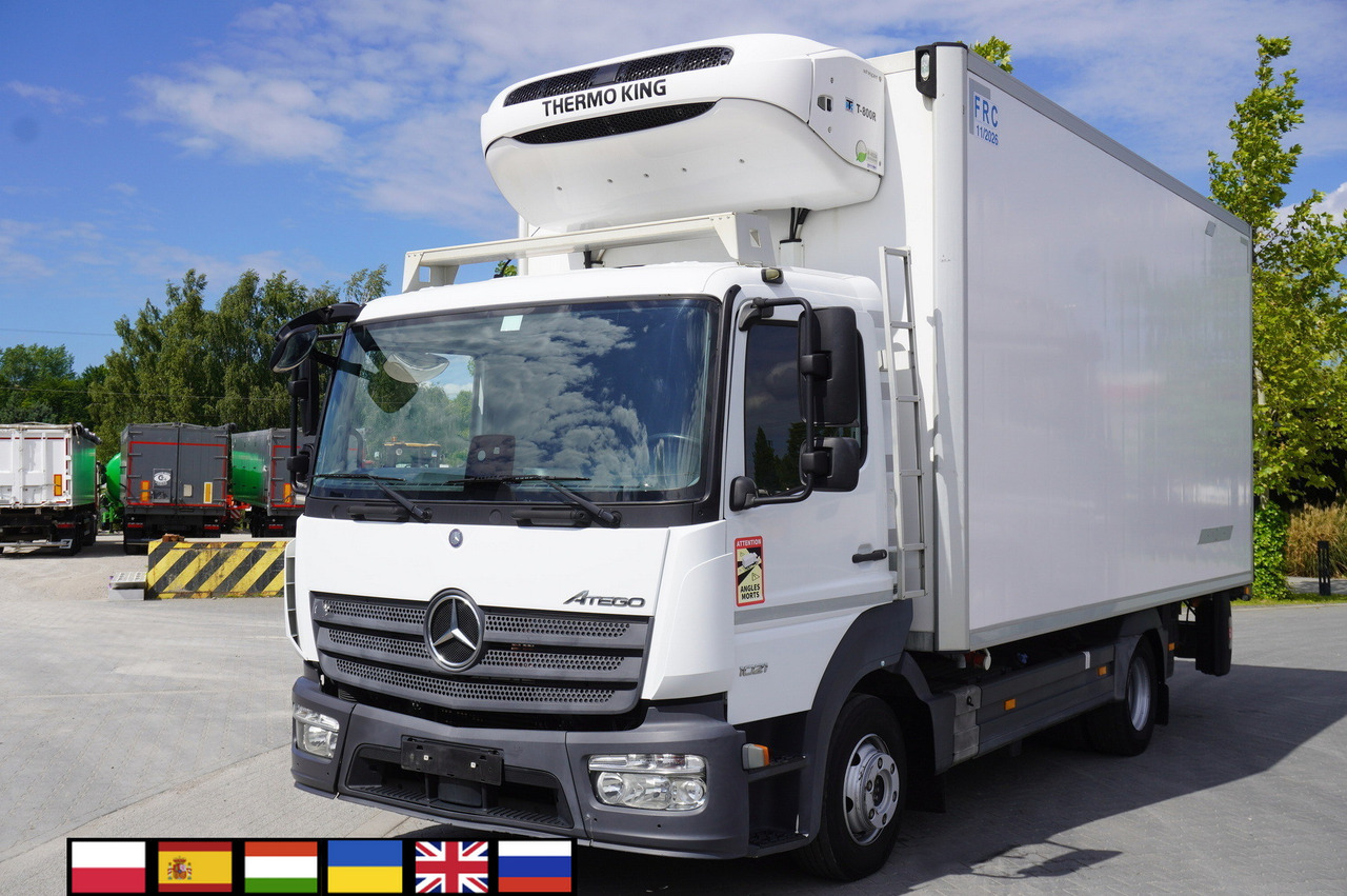 MERCEDES-BENZ Atego 1021 / Lamberet meat hook refrigerator / Carcass elevator 1000 kg / Thermoking T800 R - Hűtős teherautó, Darus autó: 1 kép. MERCEDES-BENZ Atego 1021 / Lamberet meat hook refrigerator / Carcass elevator 1000 kg / Thermoking T800 R - Hűtős teherautó, Darus autó: 1 kép.