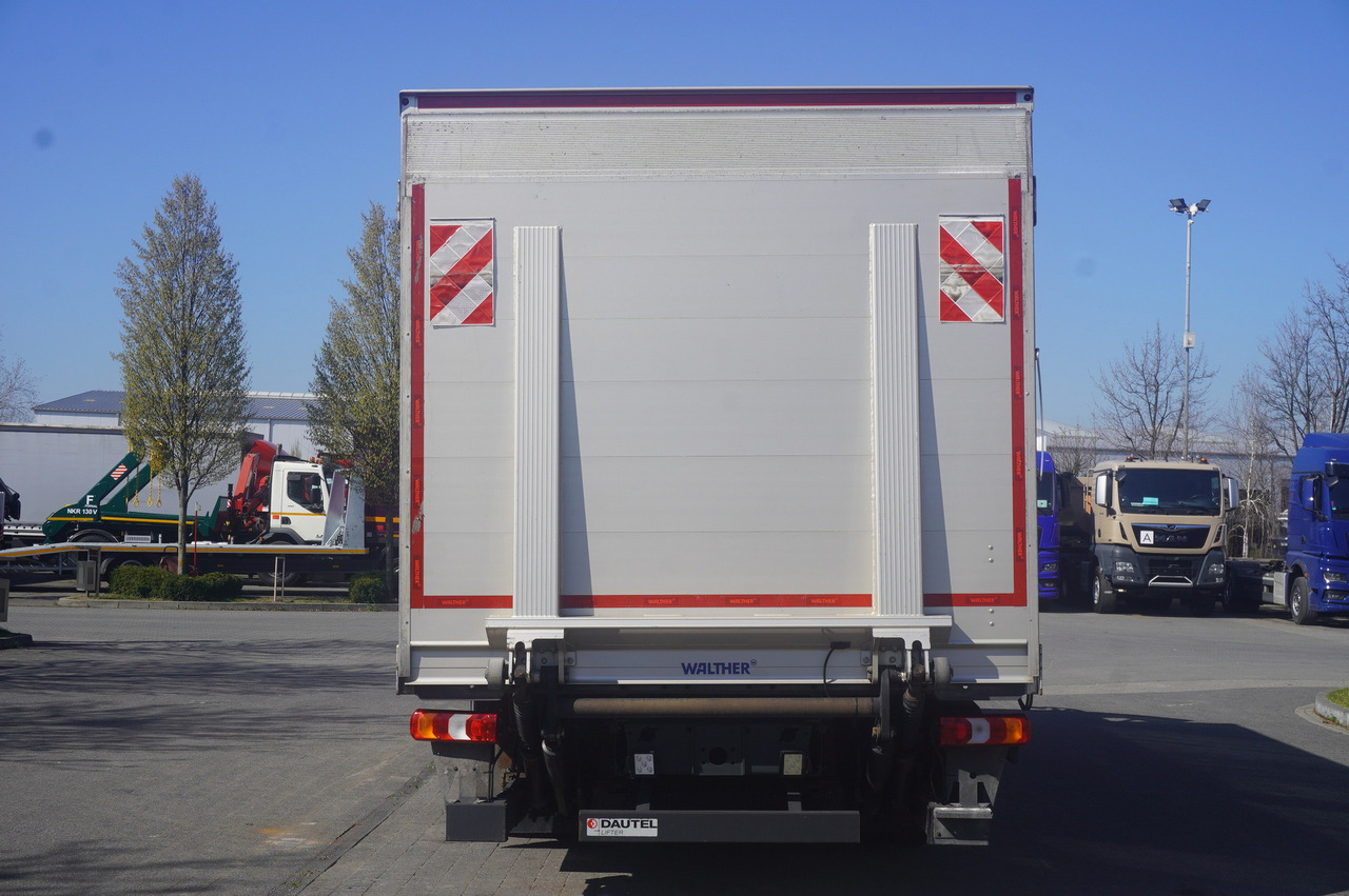 MERCEDES-BENZ Atego 818 / Box superstructure / DAUTEL tailgate 1.5T - Dobozos felépítményű teherautó: 4 kép. MERCEDES-BENZ Atego 818 / Box superstructure / DAUTEL tailgate 1.5T - Dobozos felépítményű teherautó: 4 kép.