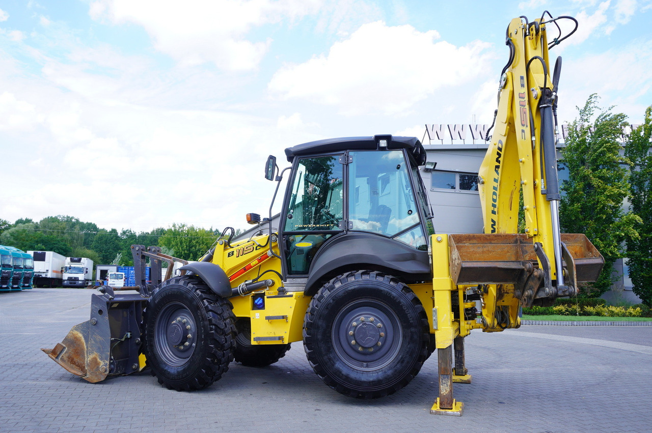 NEW HOLLAND B 115 C backhoe loader / 1000 MTH ! / 2021 - Kotrórakodó: 4 kép. NEW HOLLAND B 115 C backhoe loader / 1000 MTH ! / 2021 - Kotrórakodó: 4 kép.