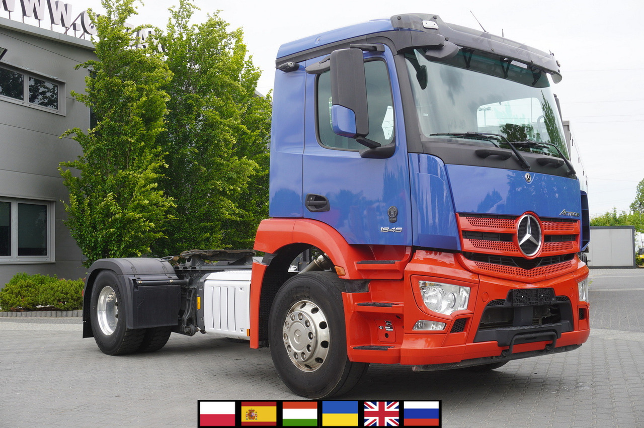 Mercedes-Benz Actros 1845 4x2 / Jost 5th wheel / 11.1 t load capacity - Nyergesvontató: 1 kép. Mercedes-Benz Actros 1845 4x2 / Jost 5th wheel / 11.1 t load capacity - Nyergesvontató: 1 kép.
