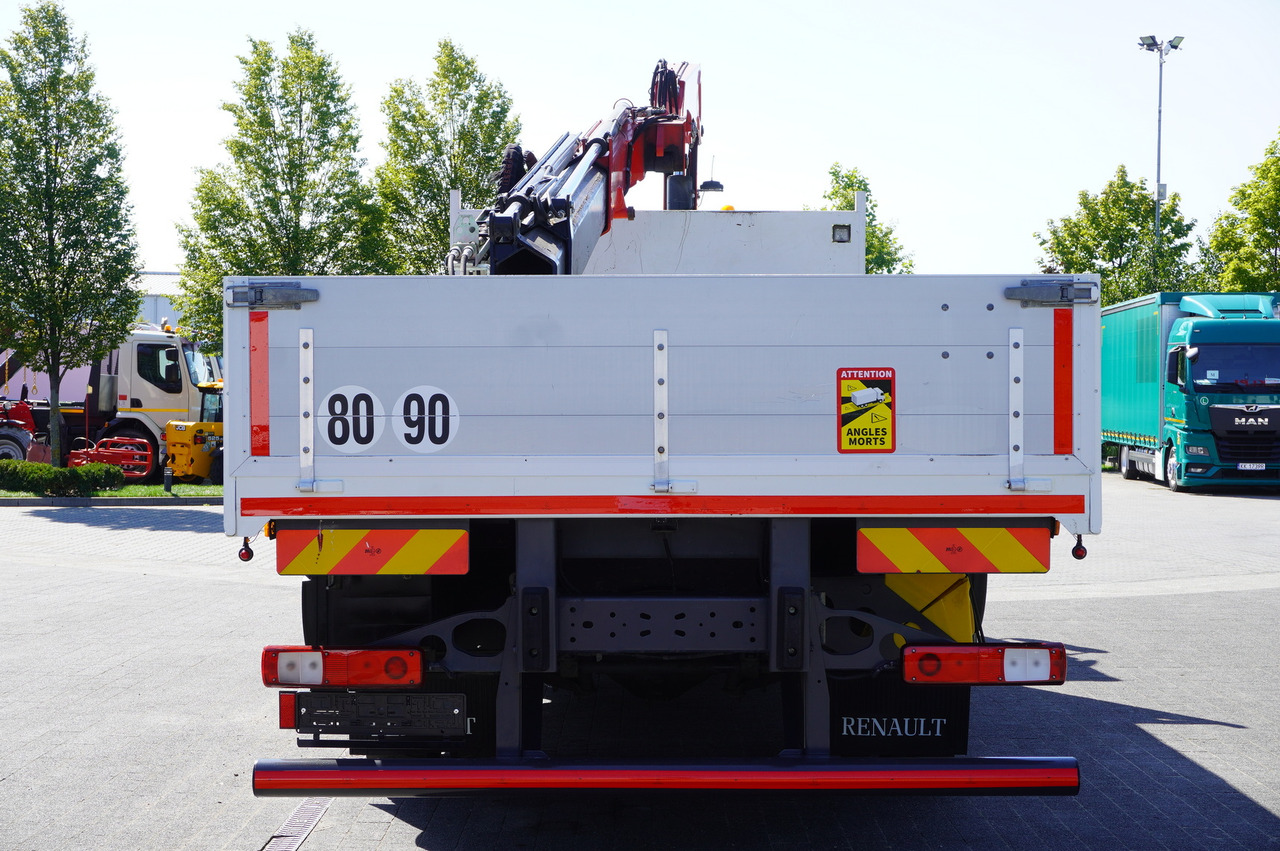 RENAULT C280 DTI 8 / FASSI crane 5.6 T / range 8 m / Flatbed 15 EPAL - Platós teherautó, Darus autó: 4 kép. RENAULT C280 DTI 8 / FASSI crane 5.6 T / range 8 m / Flatbed 15 EPAL - Platós teherautó, Darus autó: 4 kép.