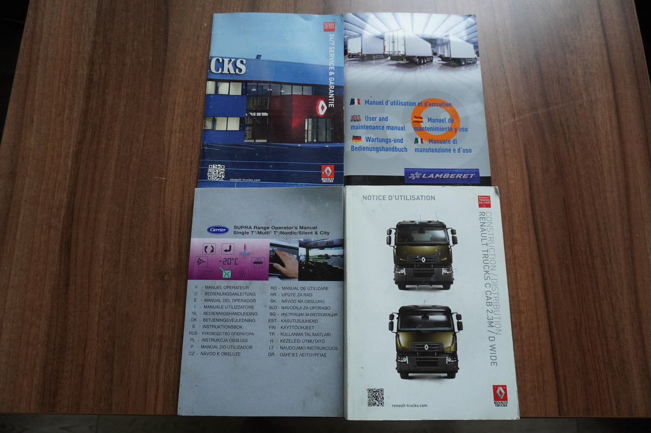 Hűtős teherautó RENAULT D19 WIDE / Lamberet refrigerator Multitemp 22 EPAL / CARRIER SUPRA 1250 MT: 21 kép.