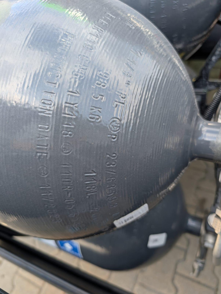 SCANIA P 340 B6x2*4NA / chassis frame / steering axle / CNG / large cab / 8 units lízing SCANIA P 340 B6x2*4NA / chassis frame / steering axle / CNG / large cab / 8 units: 13 kép.