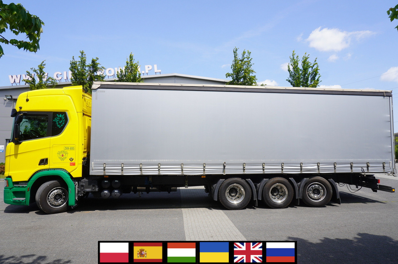 SCANIA R650 V8 8x4 /4 / 2020 / Curtainsider 23 EPAL - Ponyvás teherautó: 1 kép. SCANIA R650 V8 8x4 /4 / 2020 / Curtainsider 23 EPAL - Ponyvás teherautó: 1 kép.