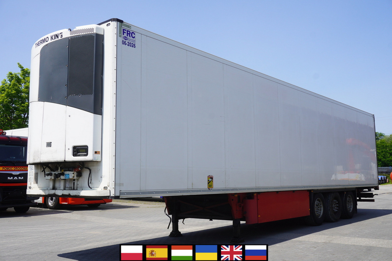 SCHMITZ refrigerated semi-trailer / Thermoking SLX E Spectrum 250 / Multitemperature - Félpótkocsi hűtős: 1 kép. SCHMITZ refrigerated semi-trailer / Thermoking SLX E Spectrum 250 / Multitemperature - Félpótkocsi hűtős: 1 kép.