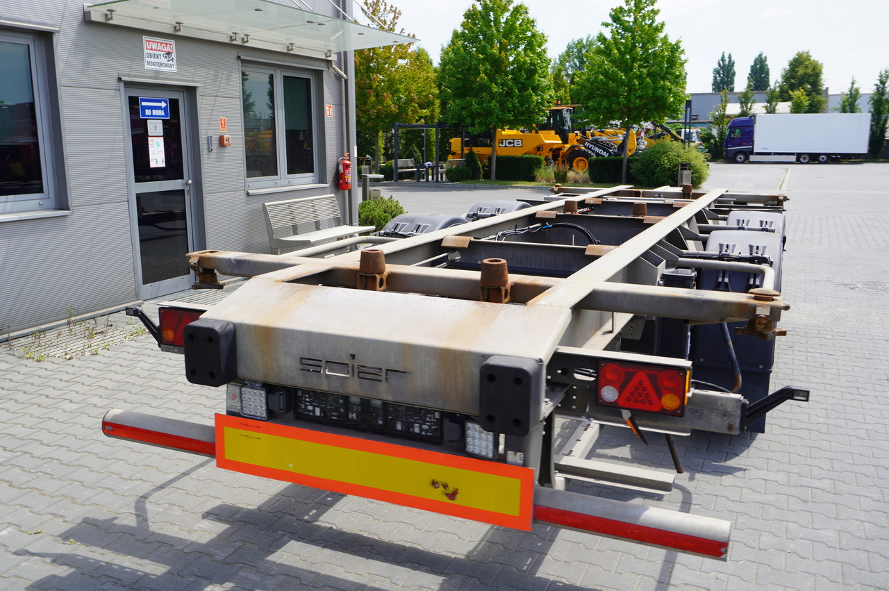 SPIER Trailer ZWL 290 BDF / 18 t - Pótkocsi alváz: 5 kép. SPIER Trailer ZWL 290 BDF / 18 t - Pótkocsi alváz: 5 kép.