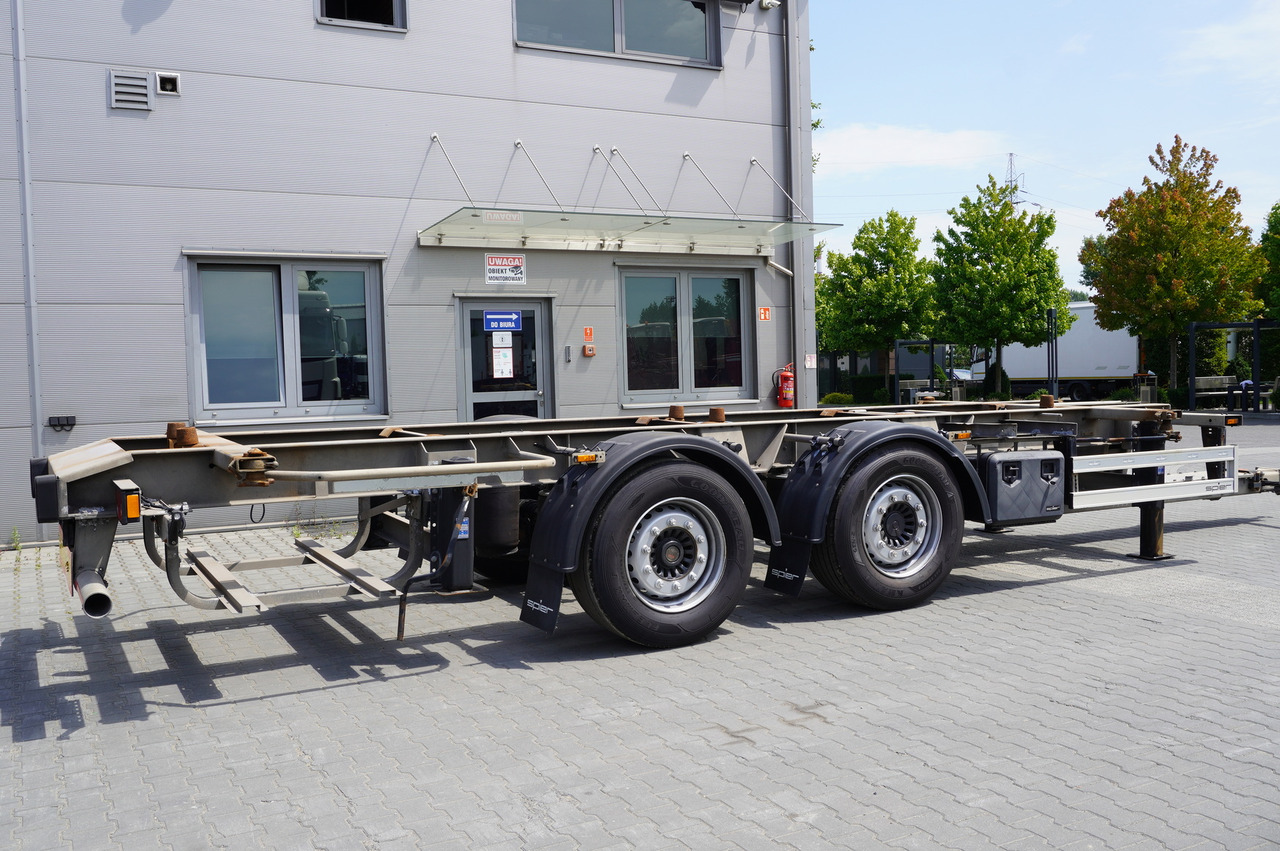 SPIER Trailer ZWL 290 BDF / 18 t - Pótkocsi alváz: 2 kép. SPIER Trailer ZWL 290 BDF / 18 t - Pótkocsi alváz: 2 kép.