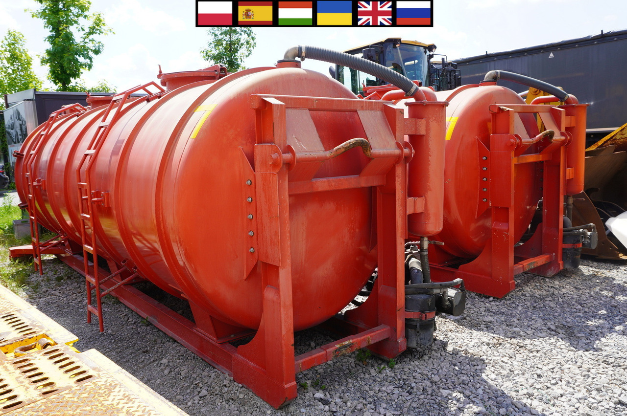 STAL UNUSED Septic barrel / 13000 l - Emelőhorgos/ Konténerszállító rendszer: 1 kép. STAL UNUSED Septic barrel / 13000 l - Emelőhorgos/ Konténerszállító rendszer: 1 kép.