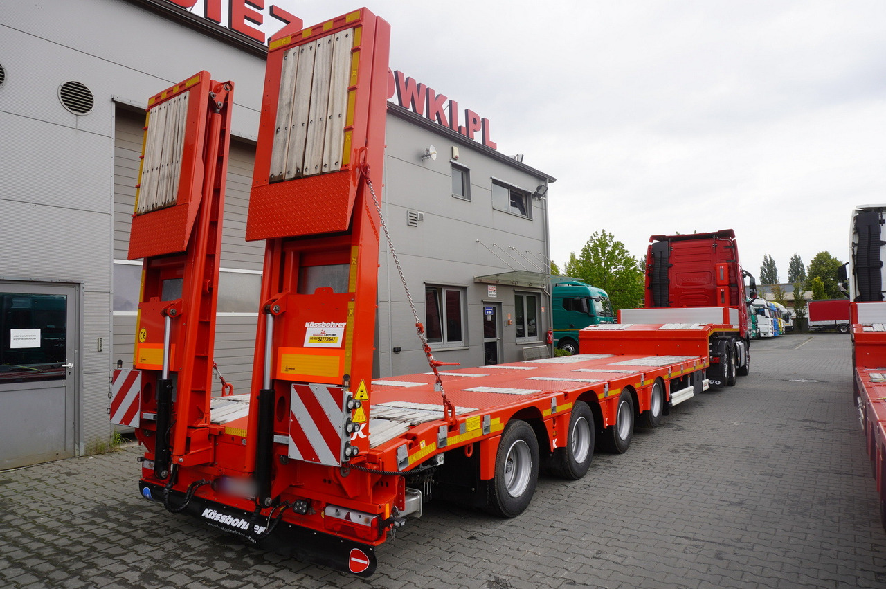 VOLVO FH 500 / BRAND-NEW Kässbohrer LB3E low-bed semi-trailer / 500 HP - Autószállító teherautó: 3 kép. VOLVO FH 500 / BRAND-NEW Kässbohrer LB3E low-bed semi-trailer / 500 HP - Autószállító teherautó: 3 kép.