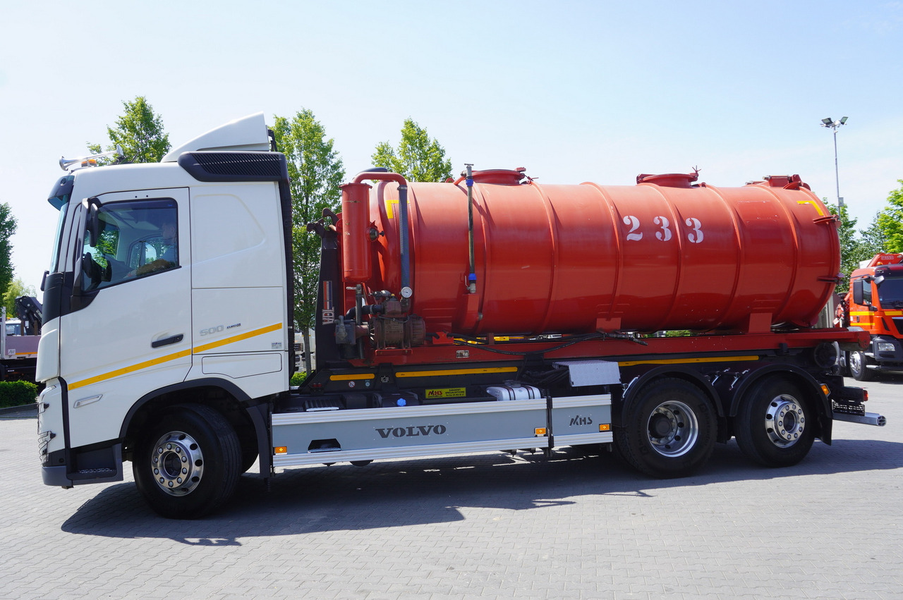 VOLVO Volvo FH 500 / Septic barrel 13000 l / Hook lift 21 t / 2022 / 3rd axle steered / 2 units - Szippantó tartálykocsi: 3 kép. VOLVO Volvo FH 500 / Septic barrel 13000 l / Hook lift 21 t / 2022 / 3rd axle steered / 2 units - Szippantó tartálykocsi: 3 kép.