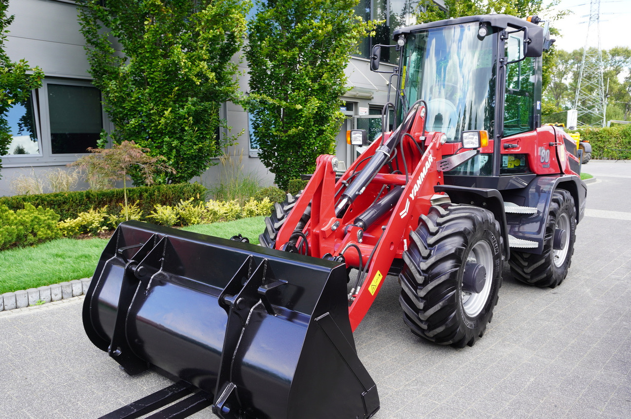 YANMAR V80/5 Wheel loader / 2024 / 960 MTH! / 2 Units - Gumikerekes homlokrakodó: 4 kép. YANMAR V80/5 Wheel loader / 2024 / 960 MTH! / 2 Units - Gumikerekes homlokrakodó: 4 kép.