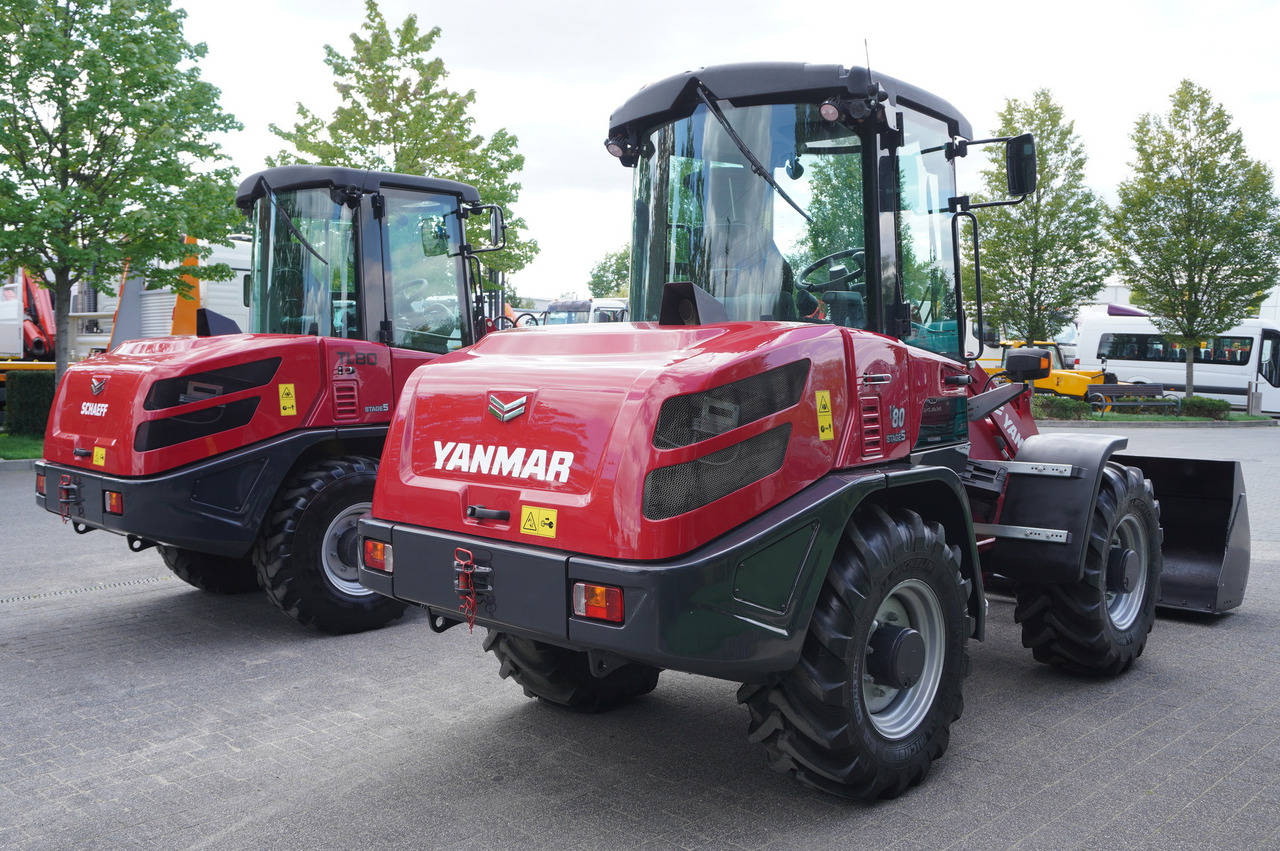 YANMAR V80/5 Wheel loader / 2024 / 960 MTH! / 2 Units - Gumikerekes homlokrakodó: 2 kép. YANMAR V80/5 Wheel loader / 2024 / 960 MTH! / 2 Units - Gumikerekes homlokrakodó: 2 kép.