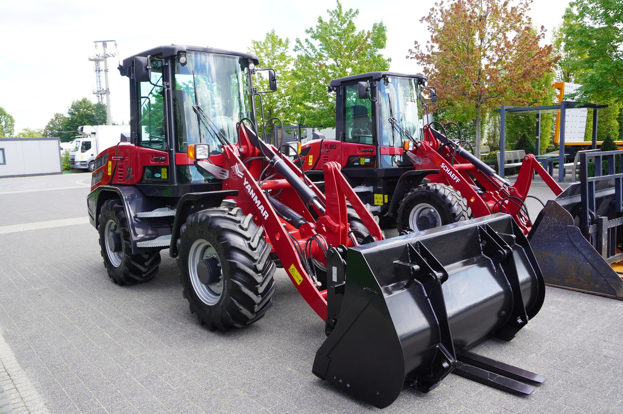 YANMAR V80/5 Wheel loader / 2024 / 960 MTH! / 2 Units - Gumikerekes homlokrakodó: 1 kép. YANMAR V80/5 Wheel loader / 2024 / 960 MTH! / 2 Units - Gumikerekes homlokrakodó: 1 kép.