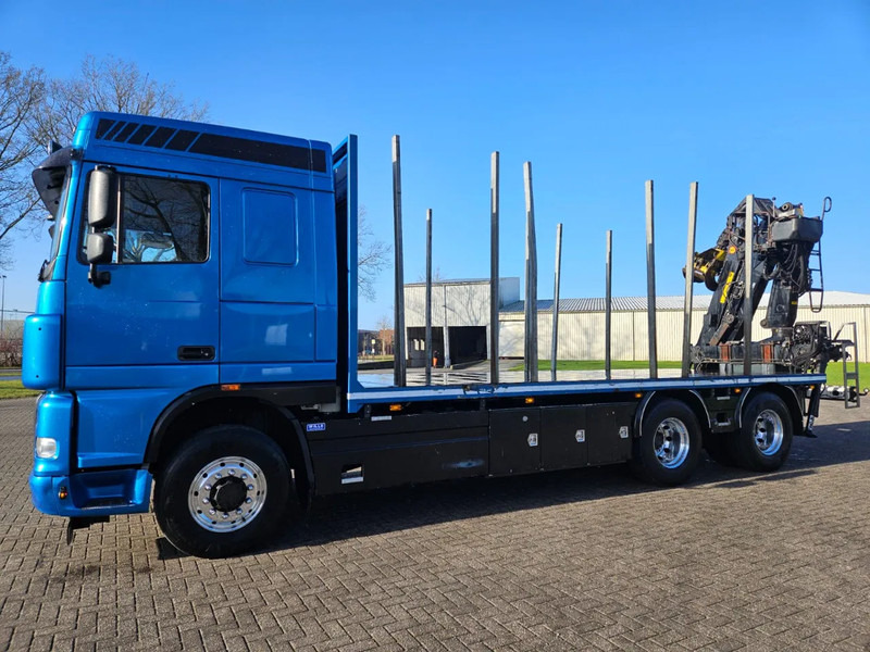 Ginaf G 3131 F 6X4 Manual Hiab 135Z - Rönkszállító teherautó, Darus autó: 4 kép. Ginaf G 3131 F 6X4 Manual Hiab 135Z - Rönkszállító teherautó, Darus autó: 4 kép.