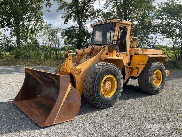 1984 Hanomag 55C Wheel Loader - Gumikerekes homlokrakodó: 1 kép. 1984 Hanomag 55C Wheel Loader - Gumikerekes homlokrakodó: 1 kép.