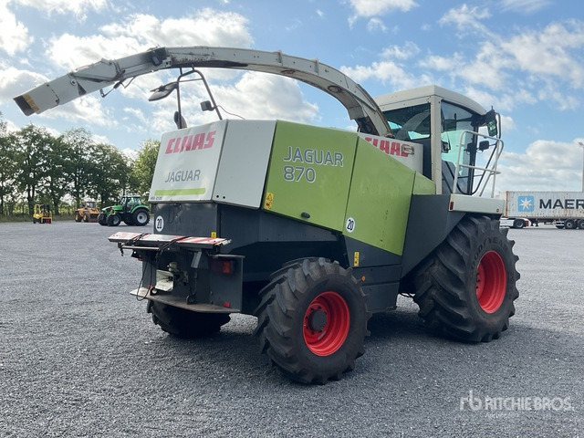 2003 Claas Jaguar 870 4WD Forage Harvester - Önjáró szecskázógép: 3 kép. 2003 Claas Jaguar 870 4WD Forage Harvester - Önjáró szecskázógép: 3 kép.