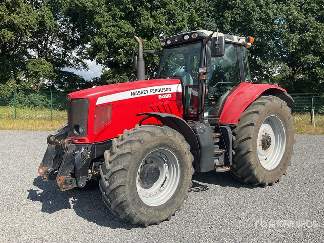 2007 Massey Ferguson 6490 Dyna-VT 4WD Tractor - Traktor: 1 kép. 2007 Massey Ferguson 6490 Dyna-VT 4WD Tractor - Traktor: 1 kép.