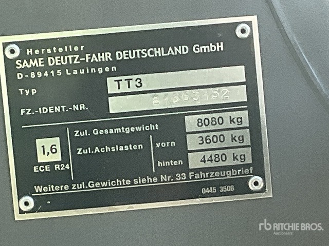 2008 Deutz-Fahr Agrotron 150 4WD Tractor - Traktor: 3 kép. 2008 Deutz-Fahr Agrotron 150 4WD Tractor - Traktor: 3 kép.