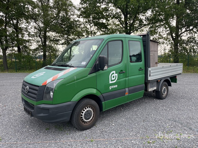 Platós teherautó 2015 Volkswagen Crafter 4x2 Crew Cab Crew Cab Flatbed Truck: 1 kép.