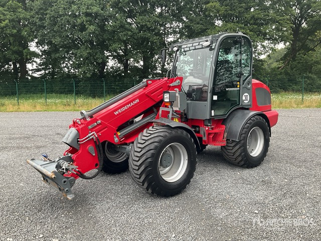2017 Weidemann 3080T Wheel Loader - Gumikerekes homlokrakodó: 2 kép. 2017 Weidemann 3080T Wheel Loader - Gumikerekes homlokrakodó: 2 kép.
