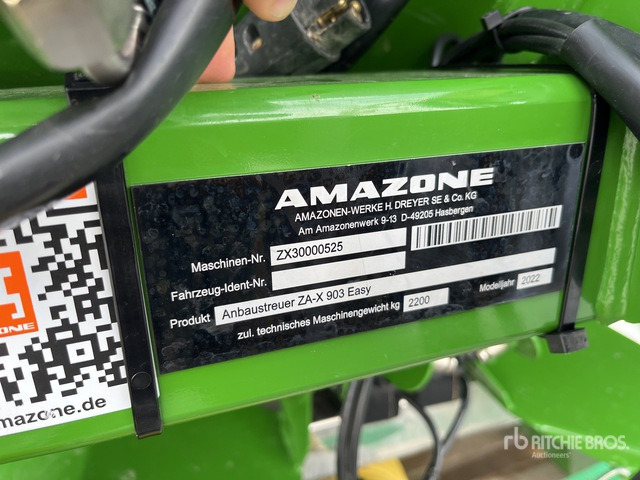 2022 Amazone ZA-X 903 Easy Fertilizer Spreader - Szárzúzó/ Mulcsozó: 3 kép. 2022 Amazone ZA-X 903 Easy Fertilizer Spreader - Szárzúzó/ Mulcsozó: 3 kép.
