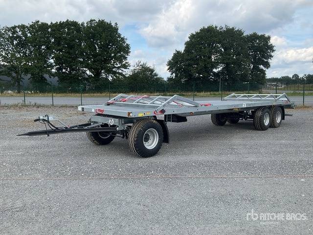 2022 Fliegl DPW180 Tri/A (Unused) Bale Wagon - Mezőgazdasági platós pótkocsi: 1 kép. 2022 Fliegl DPW180 Tri/A (Unused) Bale Wagon - Mezőgazdasági platós pótkocsi: 1 kép.