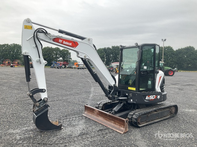 2023 Bobcat E50Z Long-Boom Mini Excavator:  <6.6t - Minikotró: 2 kép. 2023 Bobcat E50Z Long-Boom Mini Excavator:  <6.6t - Minikotró: 2 kép.