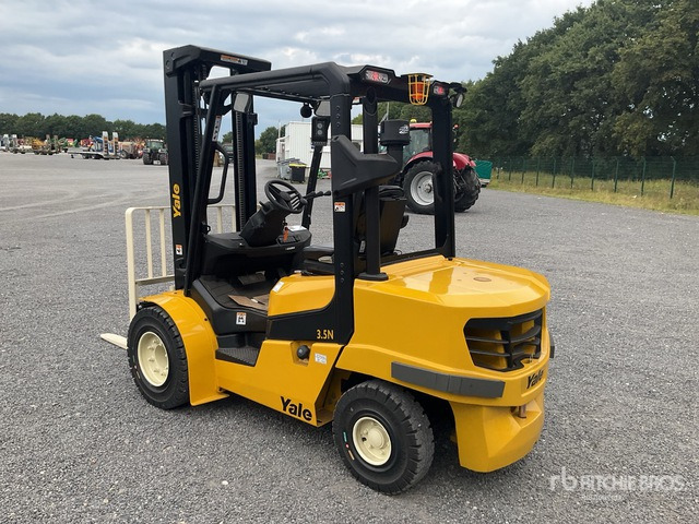 2023 Yale GP3.5N (Unused) Forklift - Dízel targonca: 3 kép. 2023 Yale GP3.5N (Unused) Forklift - Dízel targonca: 3 kép.