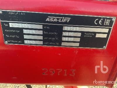 ASA-LIFT WR-3115 - Betakarító gép: 5 kép. ASA-LIFT WR-3115 - Betakarító gép: 5 kép.