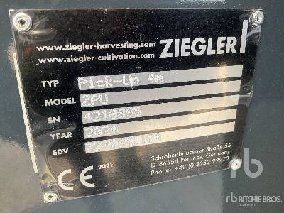 ZIEGLER PICK-UP 4M (Unused) - Kombájn adapter: 5 kép. ZIEGLER PICK-UP 4M (Unused) - Kombájn adapter: 5 kép.