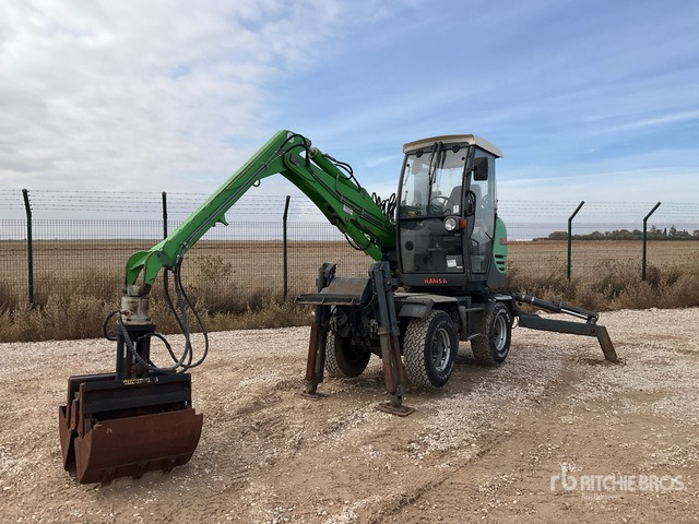 2005 Hansa-Maschinenbau APZ 531 Wheel Excavator - Gumikerekes kotró: 2 kép. 2005 Hansa-Maschinenbau APZ 531 Wheel Excavator - Gumikerekes kotró: 2 kép.
