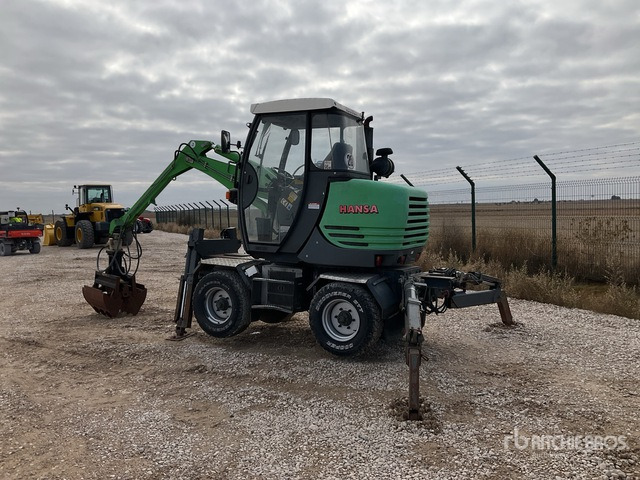 2005 Hansa-Maschinenbau APZ 531 Wheel Excavator - Gumikerekes kotró: 3 kép. 2005 Hansa-Maschinenbau APZ 531 Wheel Excavator - Gumikerekes kotró: 3 kép.
