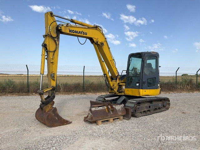 2005 Komatsu PC78MR-6 Tracked Excavator - Lánctalpas kotró: 2 kép. 2005 Komatsu PC78MR-6 Tracked Excavator - Lánctalpas kotró: 2 kép.