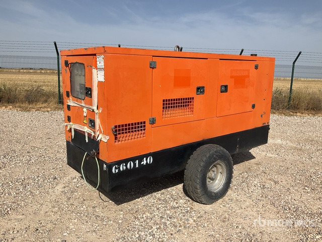 2007 Gesan DPR60 60 kVA Mobile Generator Set - Áramfejlesztő: 2 kép. 2007 Gesan DPR60 60 kVA Mobile Generator Set - Áramfejlesztő: 2 kép.