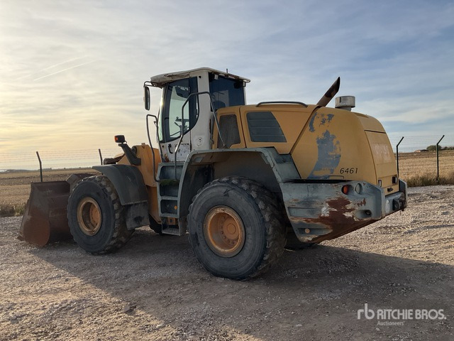 2007 Liebherr L556 Wheel Loader - Gumikerekes homlokrakodó: 4 kép. 2007 Liebherr L556 Wheel Loader - Gumikerekes homlokrakodó: 4 kép.