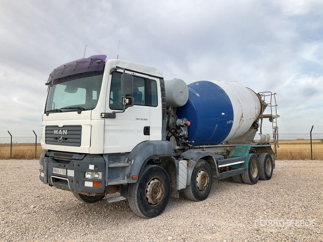 2007 MAN TGA35.360 8x4 Twin-Steer Mixer Truck - Betonmixer: 1 kép. 2007 MAN TGA35.360 8x4 Twin-Steer Mixer Truck - Betonmixer: 1 kép.