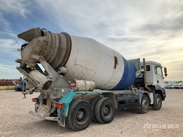 2007 MAN TGA35.360 8x4 Twin-Steer Mixer Truck - Betonmixer: 4 kép. 2007 MAN TGA35.360 8x4 Twin-Steer Mixer Truck - Betonmixer: 4 kép.