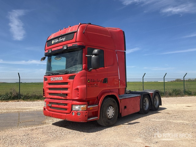 2009 Scania R440LA 6x2 T/A Sleeper Truck Tractor - Szárzúzó/ Mulcsozó: 1 kép. 2009 Scania R440LA 6x2 T/A Sleeper Truck Tractor - Szárzúzó/ Mulcsozó: 1 kép.